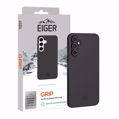 Picture of Eiger Eiger Grip Case for Samsung Galaxy A25 5G in Black