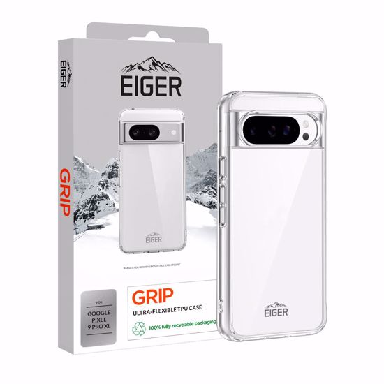 Picture of Eiger Eiger Grip Case for Google Pixel 9 Pro XL in Clear