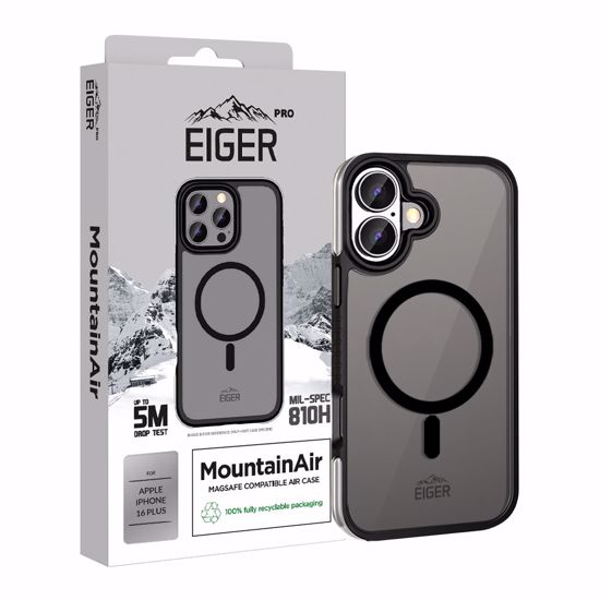 Picture of Eiger Eiger Pro MountainAir Magsafe Case for iPhone 16 Plus in Black