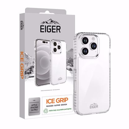 Picture of Eiger Eiger Ice Grip Case for iPhone 16 Pro in Clear