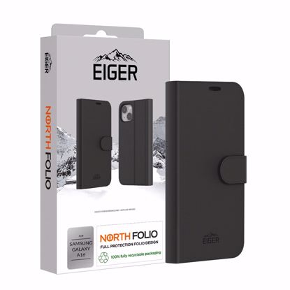 Picture of Eiger Eiger North Folio Case for Samsung A16 in Black