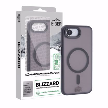 Picture of Eiger Eiger Blizzard Magsafe Case GRS for iPhone 16e in Black
